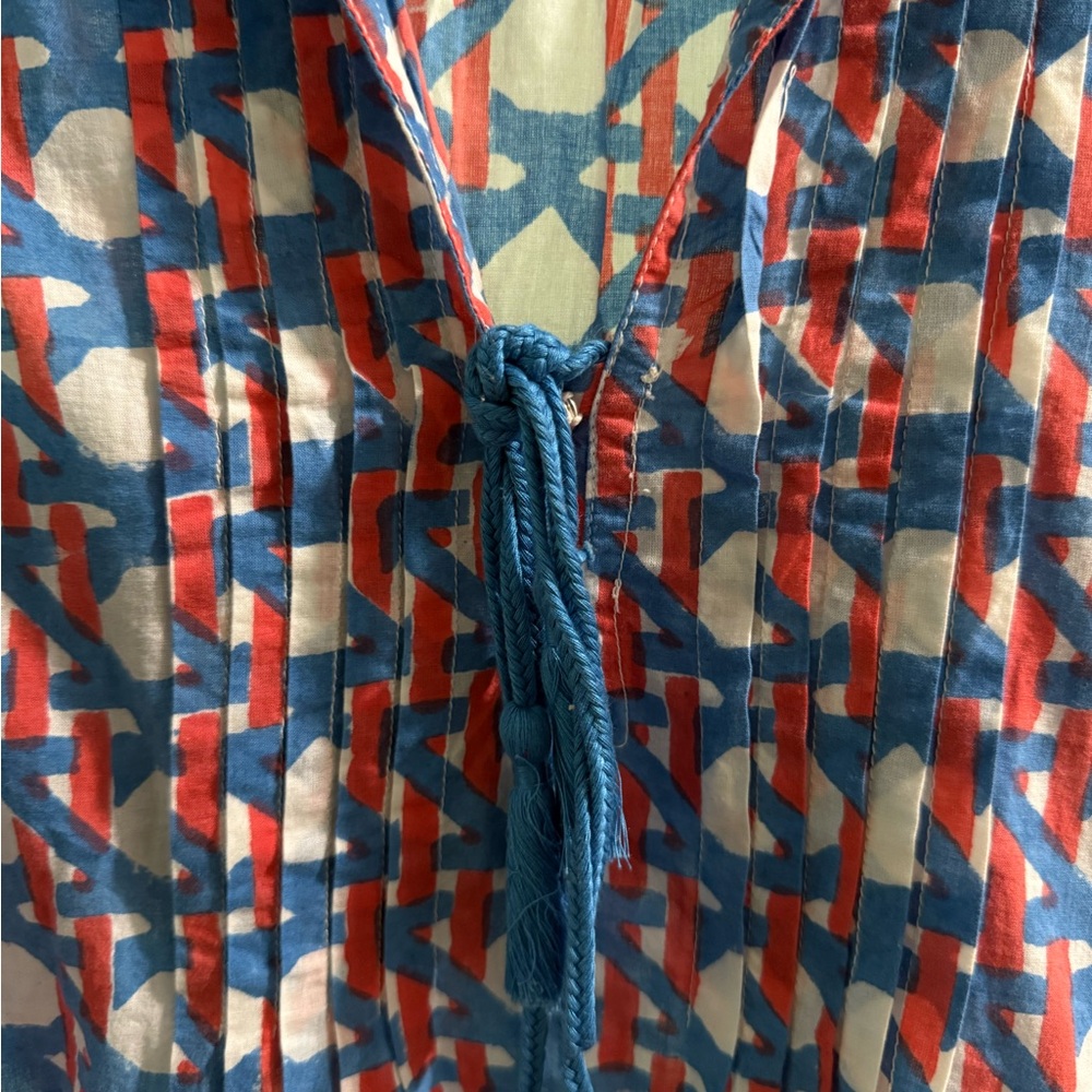 Roberta Roller Rabbit Colorful Geometric Top - Picture 2 of 3